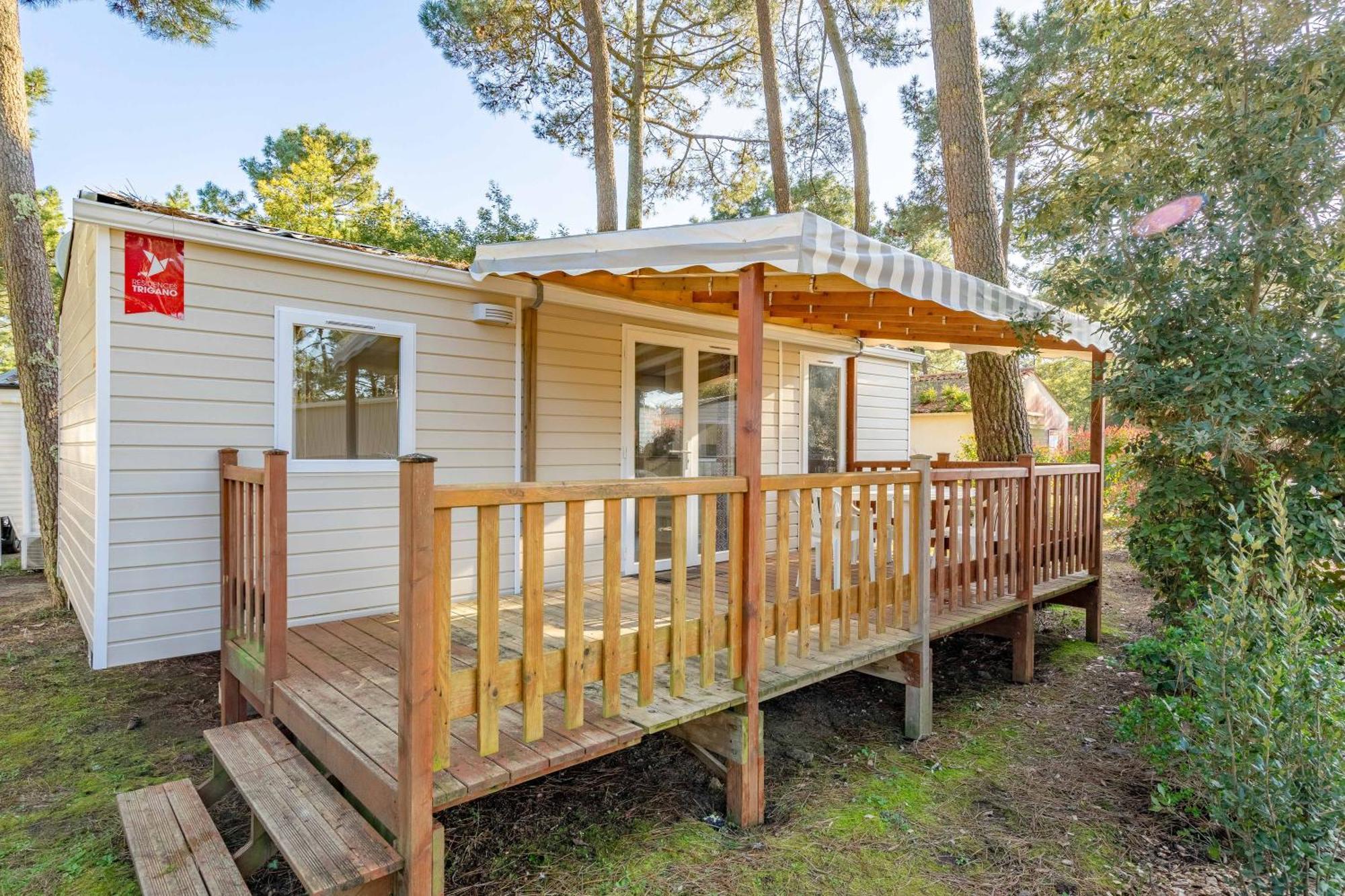 Mobil Home La Palmyre 레 마트 외부 사진